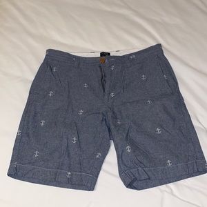 Mens J Crew Anchor Shorts